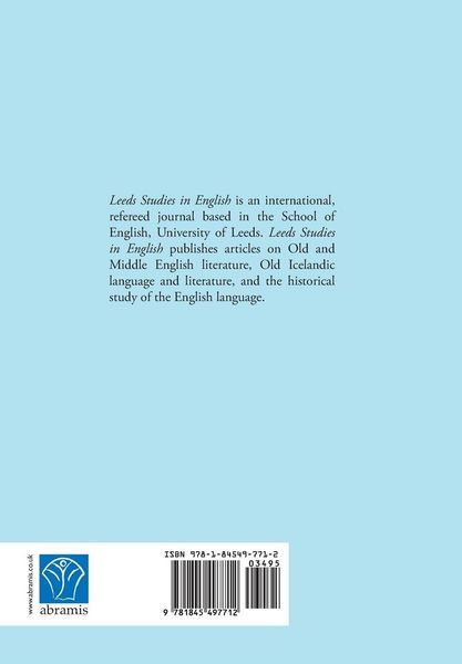 Produktbild: Leeds Studies in English 2018