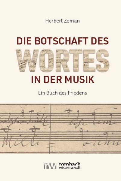 Produktbild: Die Botschaft des Wortes in der Musik