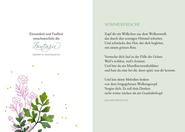 Produktbild: Eine kleine Pause vom Alltag