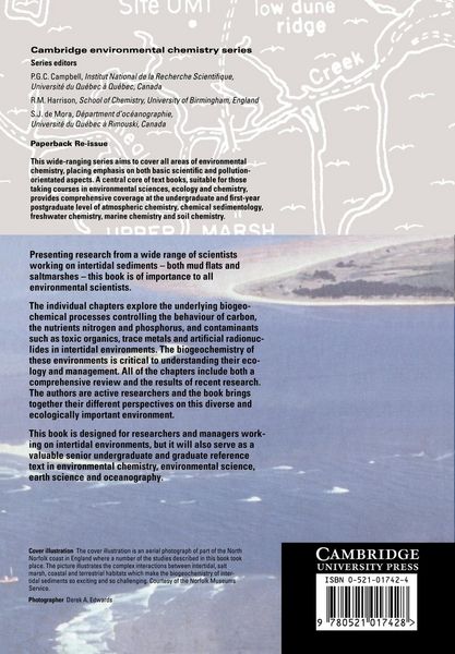 Produktbild: Biogeochemistry of Intertidal Sediments