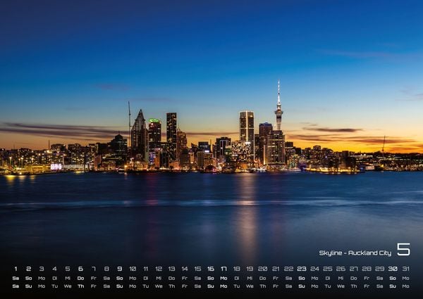 Produktbild: Neuseeland - Das Land der langen wei&szlig;en Wolke - 2027 - Kalender DIN A2