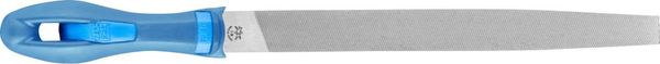 PFERD 11216206 Werkstattfeile Flachspitz Hieb 1 inkl. Ergonomie-Feilenheft für grobe Zerspanung & Schruppen Länge 200 mm 1 St.