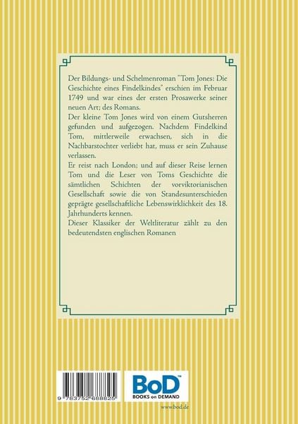 Produktbild: Tom Jones - Die Geschichte eines Findelkindes