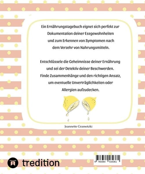 Produktbild: Mein pers&ouml;nliches Ern&auml;hrungstagebuch