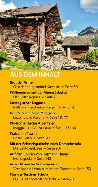 Produktbild: TRESCHER Reisef&uuml;hrer Tessin