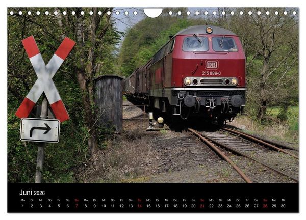 Produktbild: Erfolg einer Lokfamilie - Die V160-Baureihen (Wandkalender 2026 DIN A4 quer), CALVENDO Monatskalender