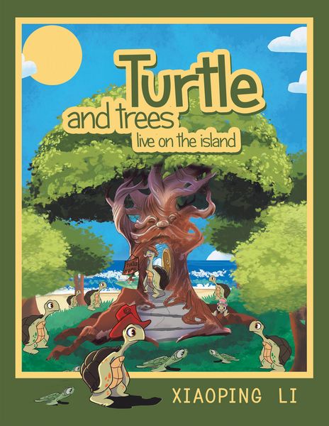 Produktbild: Turtle and trees live on the island