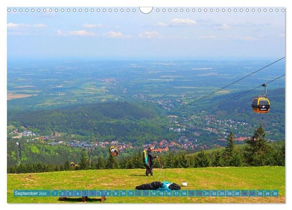 Produktbild: Bad Flinsberg und Umgebung (Wandkalender 2026 DIN A3 quer), CALVENDO Monatskalender
