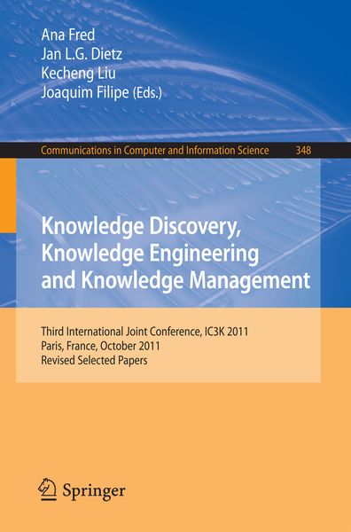 Produktbild: Knowledge Discovery, Knowledge Engineering and Knowledge Management