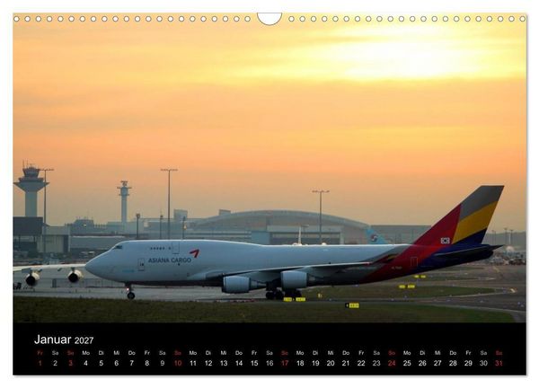 Produktbild: Internationale Frachtflugzeuge (Wandkalender 2027 DIN A3 quer), CALVENDO Monatskalender