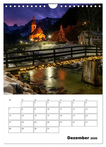 Produktbild: Mein Berchtesgadener Land (Wandkalender 2026 DIN A4 hoch), CALVENDO Monatskalender