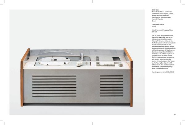 Produktbild: Dieter Rams Werkverzeichnis