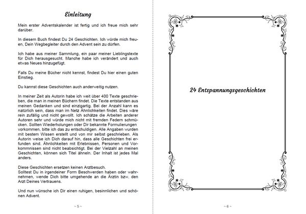 Produktbild: 24 Entspannungsgeschichten als Adventskalender und mehr ...