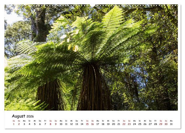 Produktbild: Neuseeland-Aotearoa, Land der wei&szlig;en Wolke (hochwertiger Premium Wandkalender 2026 DIN A2 quer), Kunstdruck in Hochglanz