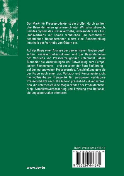 Produktbild: Pressevertrieb in Europa