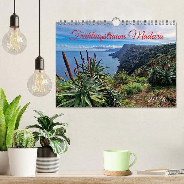 Produktbild: Fr&uuml;hlingstraum Madeira (Wandkalender 2026 DIN A4 quer), CALVENDO Monatskalender