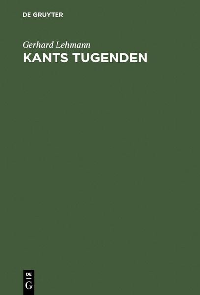 Produktbild: Kants Tugenden