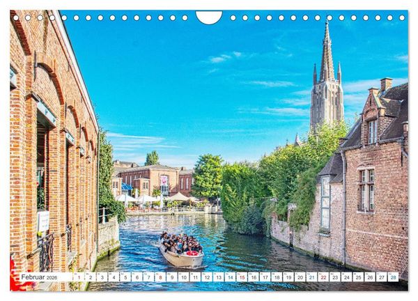 Produktbild: Br&uuml;gge sehen - und sich verlieben (Wandkalender 2026 DIN A4 quer), CALVENDO Monatskalender