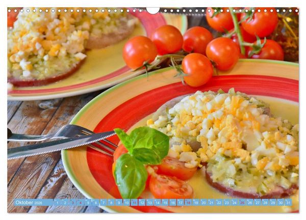 Produktbild: Brotzeit. Z&uuml;nftige Schmankerl der bayerischen Kultur (Wandkalender 2026 DIN A3 quer), CALVENDO Monatskalender