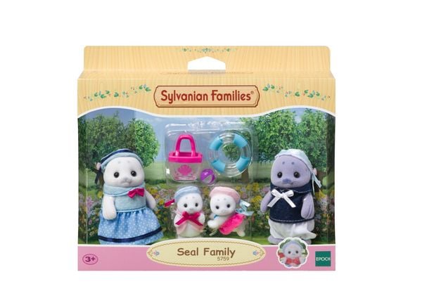 Produktbild: Sylvanian Families 5759 - Seal Family, Robben Familie