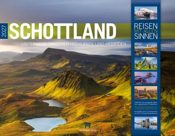Produktbild: Schottland Kalender 2027 | Unterwegs zwischen Highlands und Hebriden