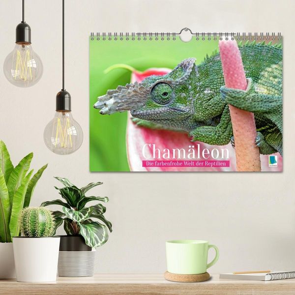 Produktbild: Cham&auml;leon: Die farbenfrohe Welt der Reptilien (Wandkalender 2027 DIN A4 quer), CALVENDO Monatskalender