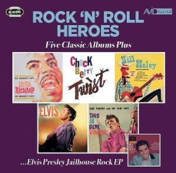 Produktbild: Rock N Roll Heroes - Five Classic Albums Plus