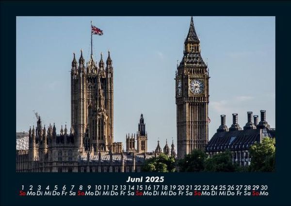 Produktbild: London - Impressionen 2025 Fotokalender DIN A5