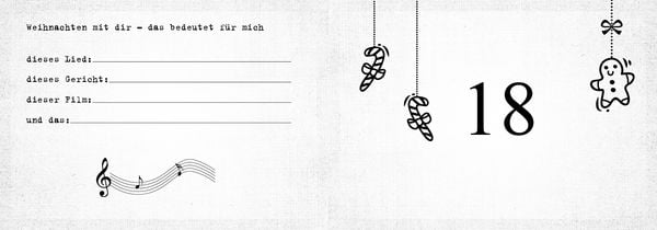 Produktbild: Was ich an dir liebe, Mama &ndash; Adventskalender. Hardcover-Ausgabe