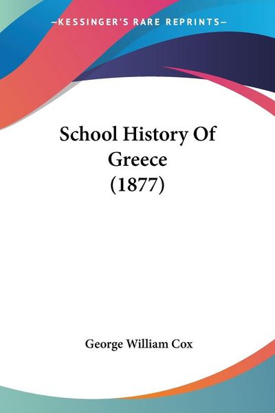Produktbild: School History Of Greece (1877)