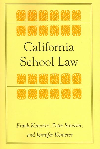 Produktbild: California School Law