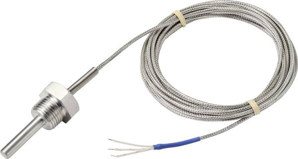 Produktbild: TRU COMPONENTS TC-9779556 PT100 Temperatursensor -50 bis 400&deg;C Kabel, offenes Ende