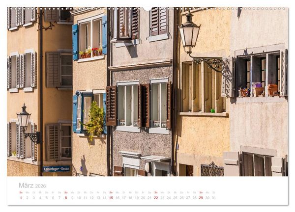 Produktbild: Z &Uuml; R I C H Impressionen (hochwertiger Premium Wandkalender 2026 DIN A2 quer), Kunstdruck in Hochglanz