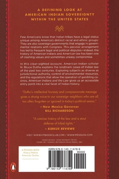 Produktbild: American Indians and the Law