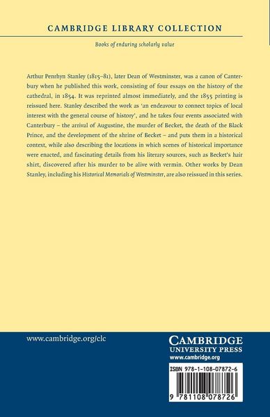 Produktbild: Historical Memorials of Canterbury