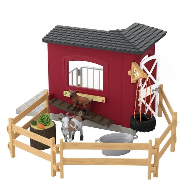 schleich Farm World Ziegenstall