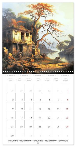 Produktbild: Scenes of Ancient Greece (Wall Calendar 2026 12 &times; 12 Inch) CALVENDO 12 Month Wall Calendar