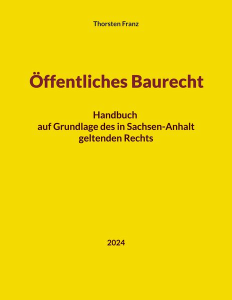 Produktbild: &Ouml;ffentliches Baurecht