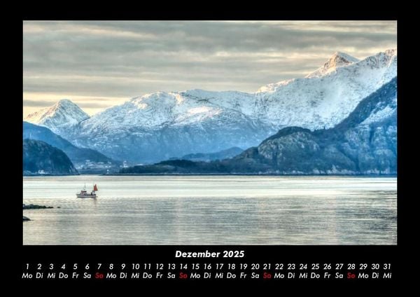 Produktbild: Bergige Welten 2025 Fotokalender DIN A3