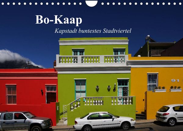 Produktbild: Bo-Kaap - Kapstadt buntestes Stadtviertel (Wandkalender 2022 DIN A4 quer)