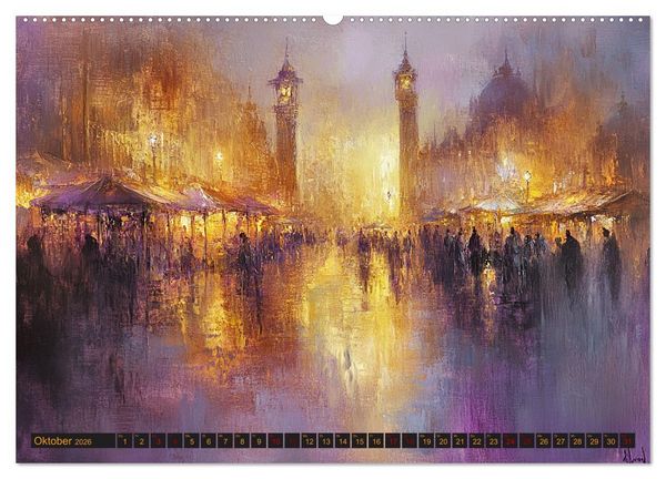 Produktbild: Visionen aus 1001 Nacht (Wandkalender 2026 DIN A2 quer), CALVENDO Monatskalender