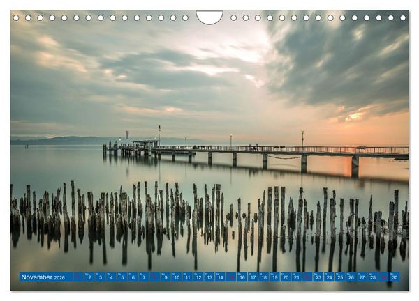Produktbild: Drei L&auml;nder ein See - Bodensee (Wandkalender 2026 DIN A4 quer), CALVENDO Monatskalender