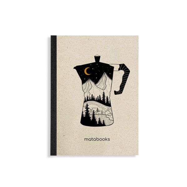 Produktbild: Matabooks - Steifbroschur Dahara A6 "Coffee"