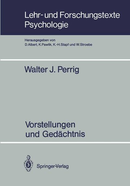 Produktbild: Vorstellungen und Ged&auml;chtnis