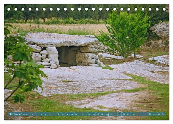 Produktbild: Facettenreiches Apulien (Tischkalender 2026 DIN A5 quer), CALVENDO Monatskalender