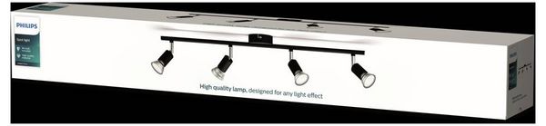 Produktbild: Philips Limbali 8719514465275 Deckenstrahler GU10 Schwarz