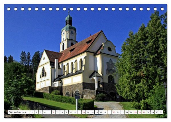 Produktbild: Grosser Arberblick auf Bayerisch Eisenstein (Tischkalender 2026 DIN A5 quer), CALVENDO Monatskalender