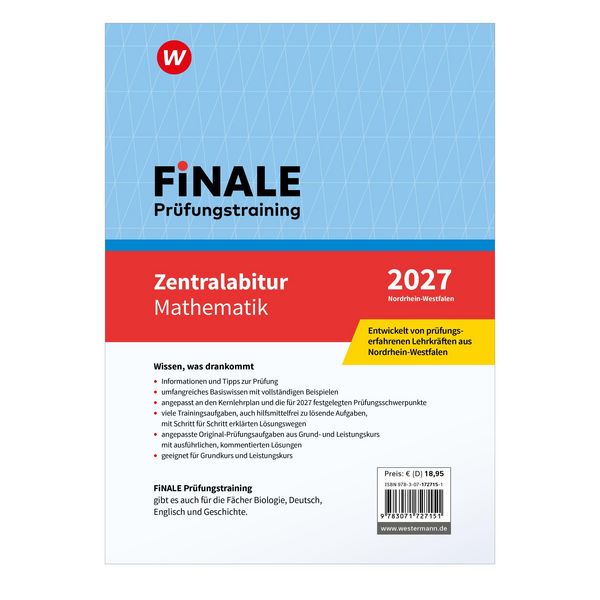 Produktbild: FiNALE Pr&uuml;fungstraining Zentralabitur Nordrhein-Westfalen
