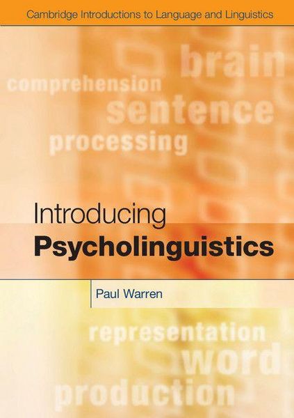 Produktbild: Introducing Psycholinguistics