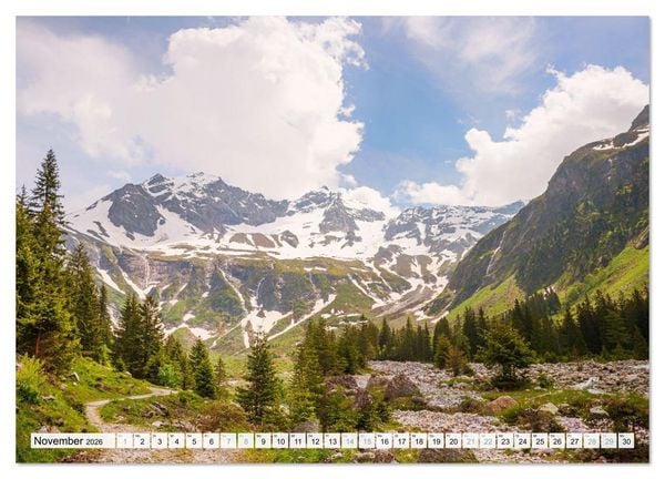 Produktbild: Zillertal - Bergidylle rund um Mayrhofen 2026 (Wandkalender 2026 DIN A3 quer), CALVENDO Monatskalender
